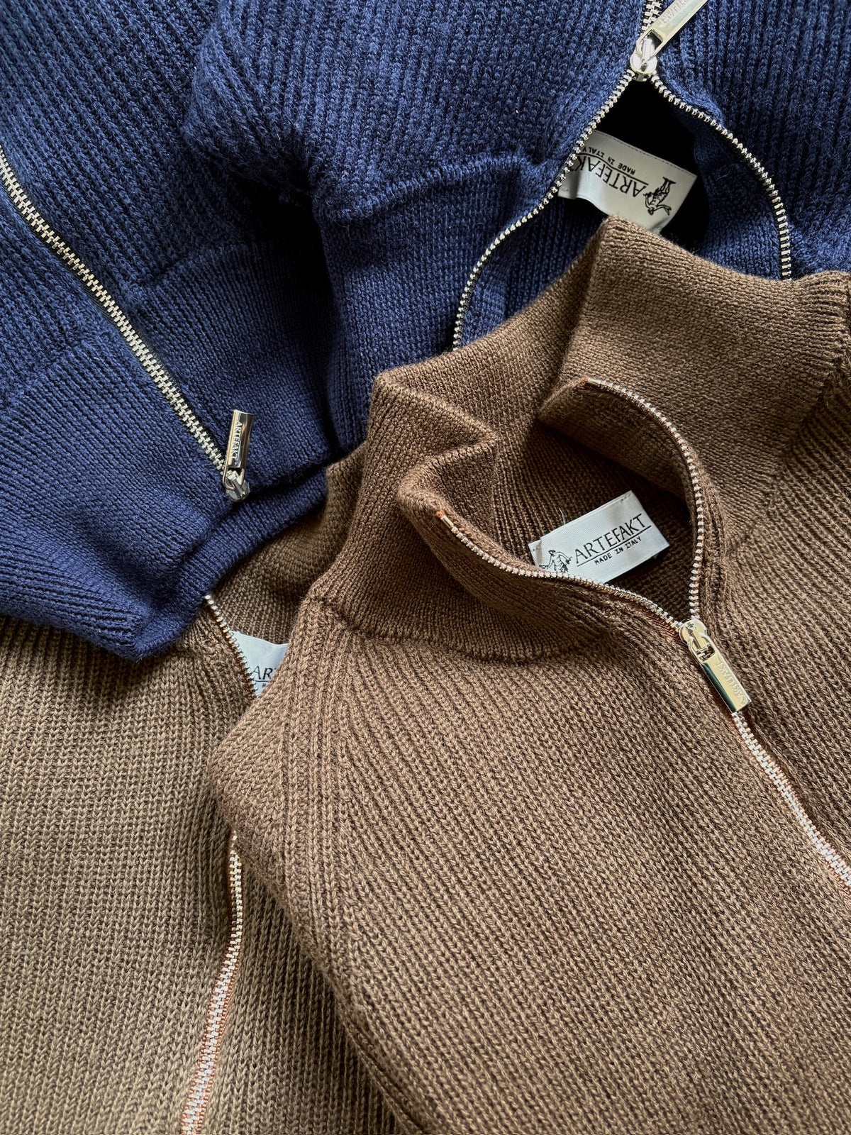Merino Quarter Zip Sweater
