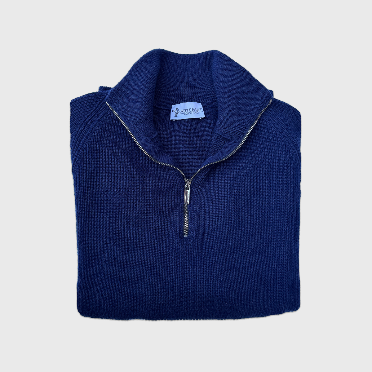 Merino Quarter Zip Sweater