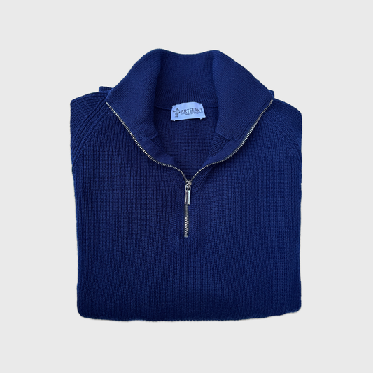 Merino Quarter Zip Sweater